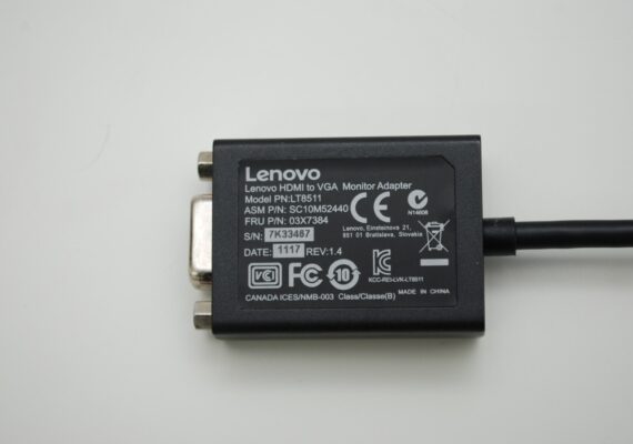 Lenovo Adapter Mini HDMI auf VGA LT8511 –Full HD Konverter für Monitore & Beamer