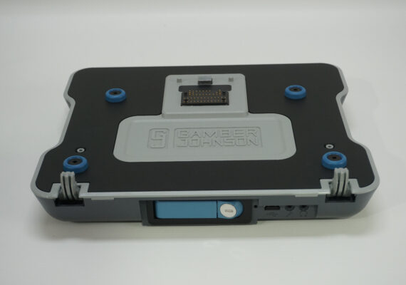 Gamber Johnson Dell Latitude Rugged Laptop Computer Docking Station-No RF 7160