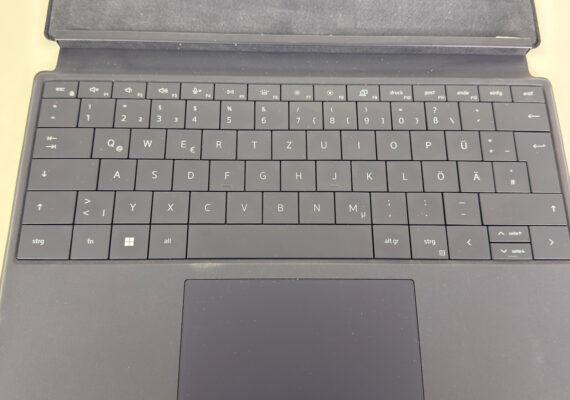 Dell K20M XPS Tastatur QWERTZ mit Hintergrundbeleuchtung USB-C Open Box geprüft