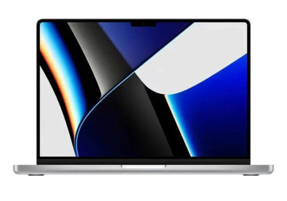 Apple MacBook Pro 14 2021 M1 Pro 16GB 500GB Silber UK QWERTY Top