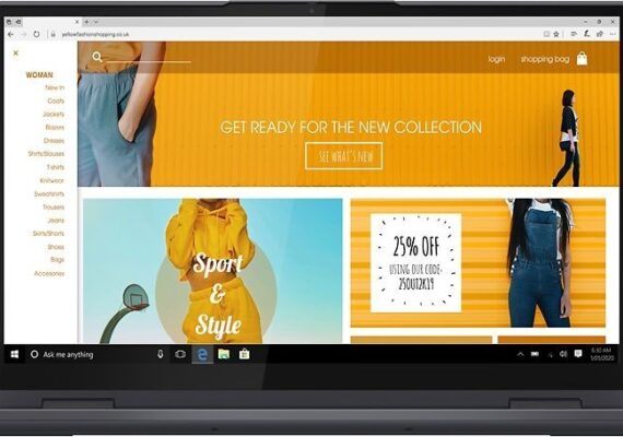 Lenovo Yoga 7 15ITL5 i5-1135G7 8GB 256GB SSD 15" Touch – Sehr gut Refurbished