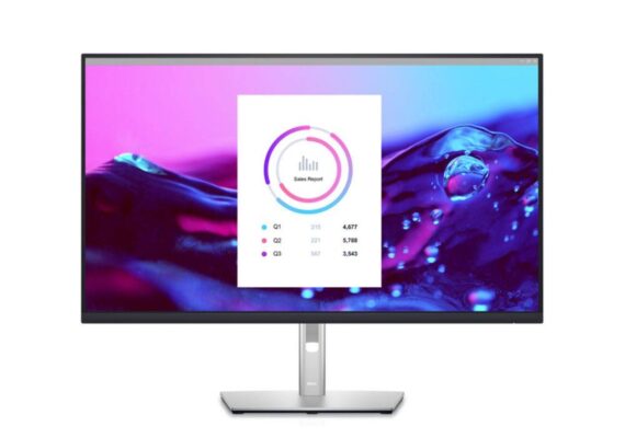 Dell P3222QE 32″ 4K UHD USB-C Hub Monitor – funktionsfähig, Gebrauchsspuren