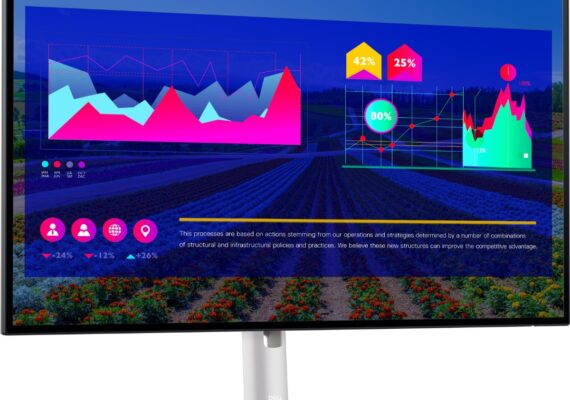 Dell UltraSharp U2722D – 27″ QHD IPS Monitor – geprüft & gebraucht