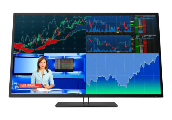 HP Z43 43" 4K UHD Monitor, IPS, USB-C – Gut Refurbished