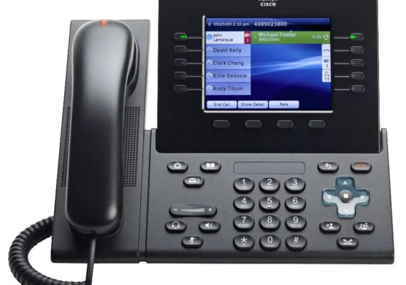 Cisco CP-8961-C-K9 IP Phone VoIP Telefon PoE Gigabit gebraucht