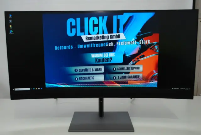HP Z34c G3 · 34 Zoll · 3440 x 1440 · IPS LCD · 60 Hz · Gebraucht