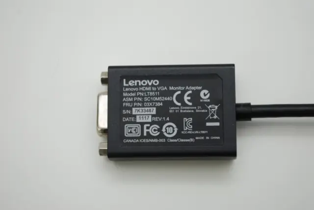 Lenovo Mini HDMI – VGA LT8511 · Neu