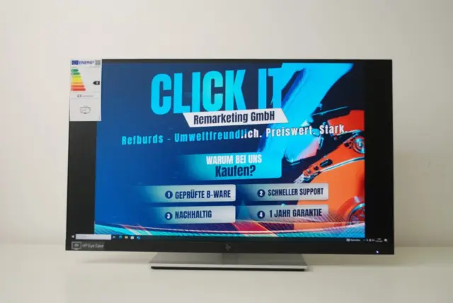 HP E27q G4 · 27 Zoll · 2560 × 1440 · IPS · 60 Hz · Gebraucht