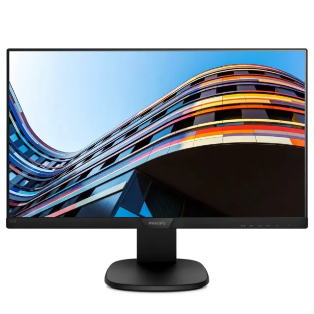 Philips 223S7EJMB · 21,5 Zoll · 1920 × 1080 · IPS · 60 Hz · Gut (B)
