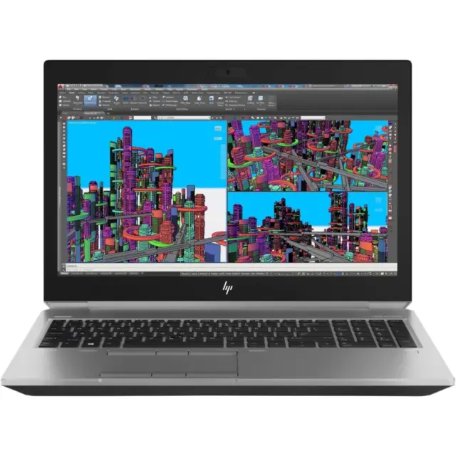 HP ZBook 15 G5 · Intel Core i7-8750H · 24 GB · 256 GB SSD · 15 Zoll · QWERTY · Sehr gut (A)